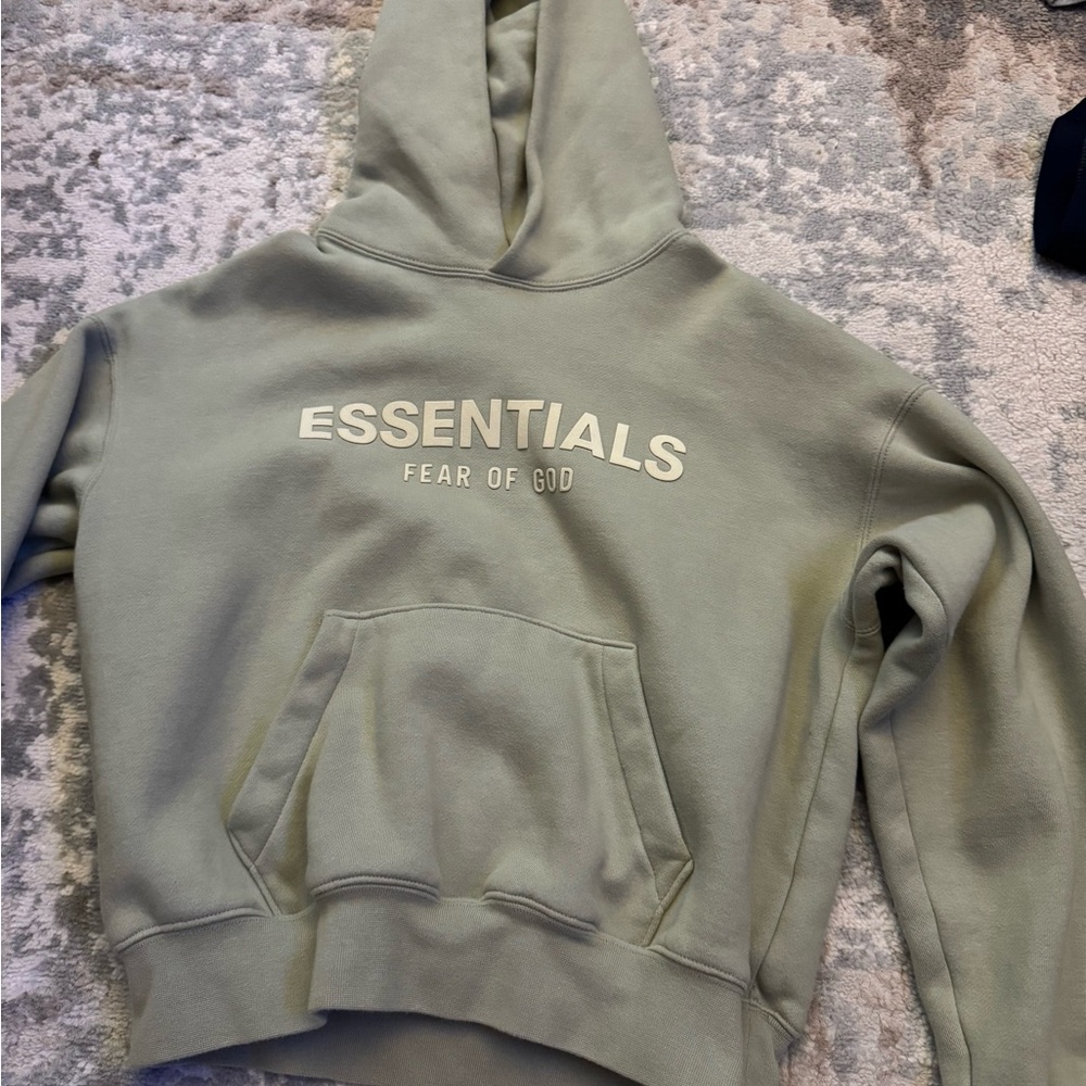 Youth Essentials Gray Hoodie
